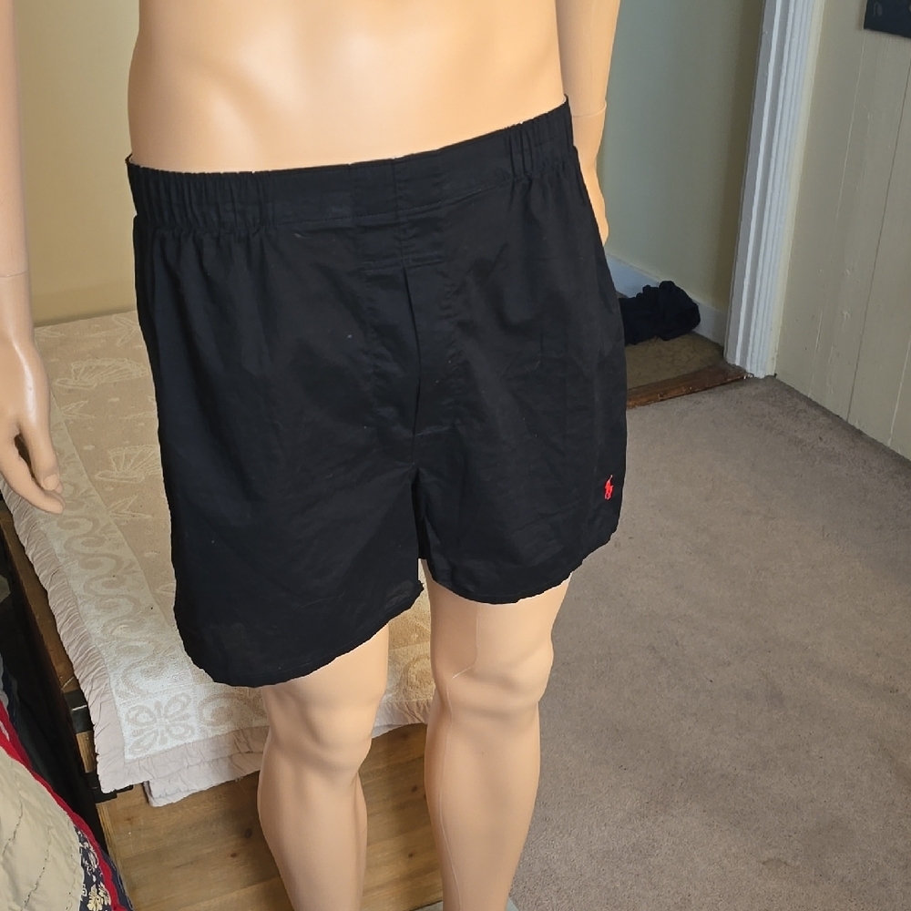 Ralph Lauren Black Boxer Shorts